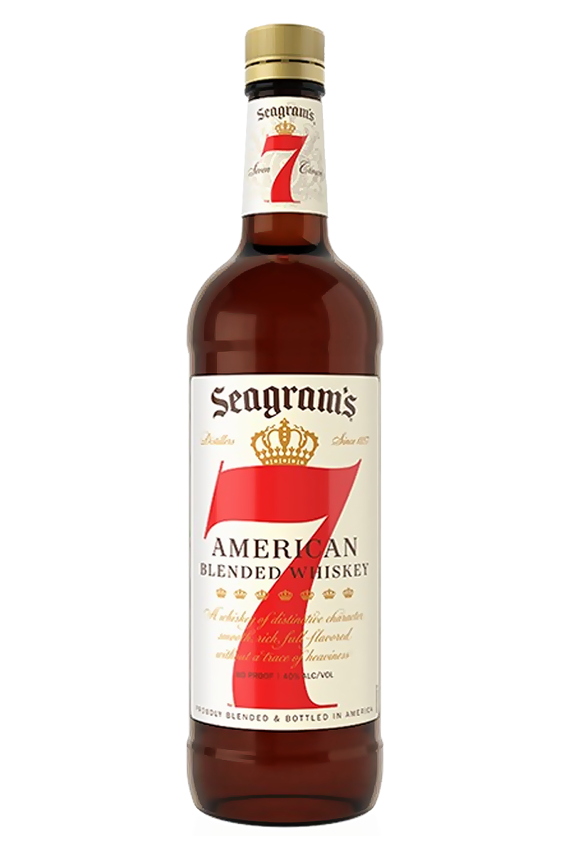 Seagrams 7 Crown American Blended Whiskey