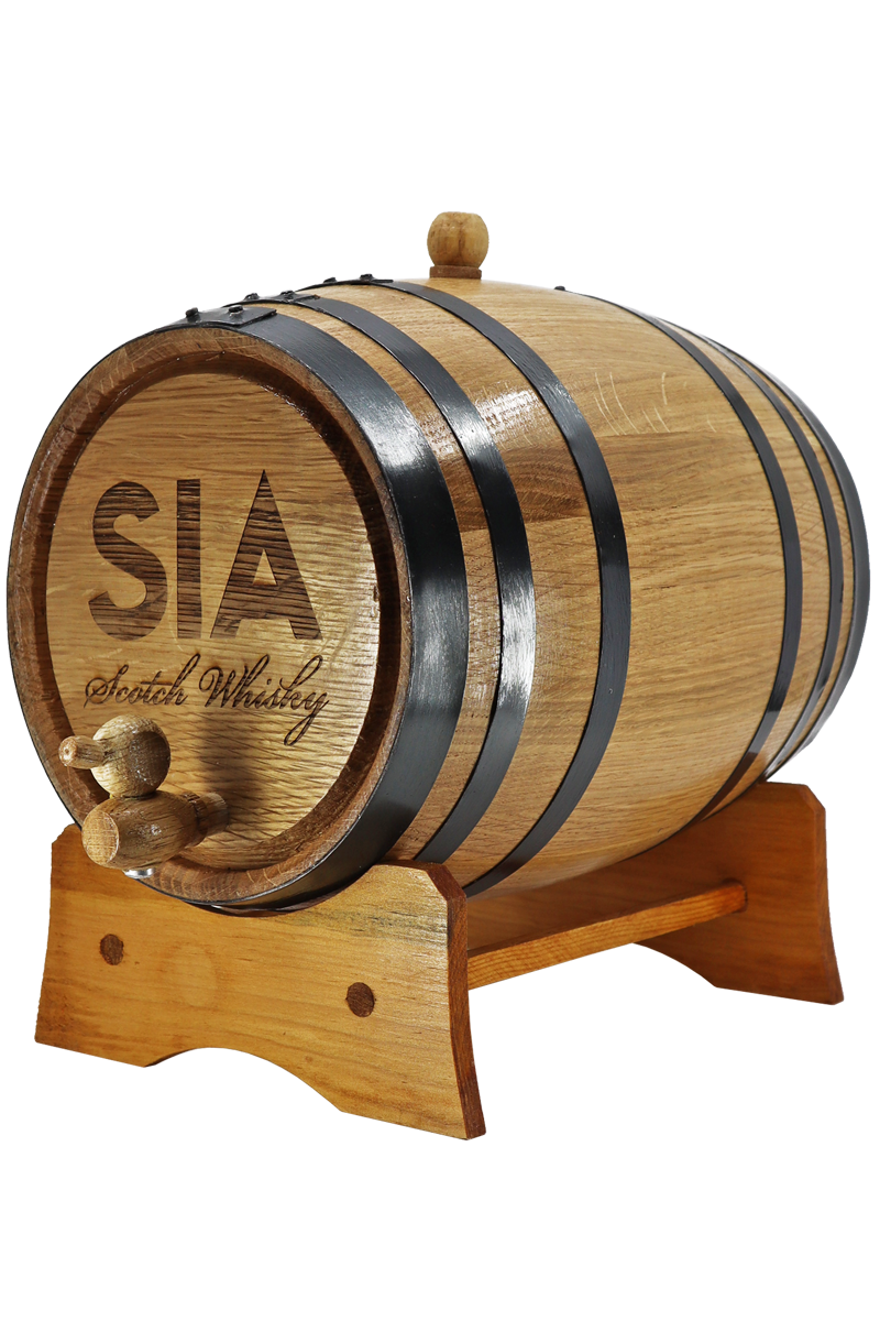 Sia Blended Scotch Whisky Oak Aging Barrel Bundle 3