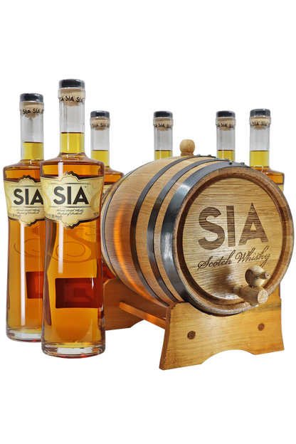 Sia Blended Scotch Whisky Oak Aging Barrel Bundle