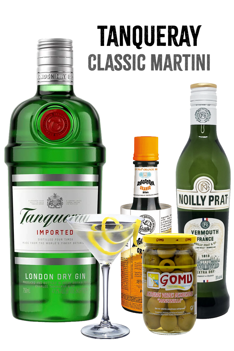 Tanqueray Classic Martini Cocktail Kit