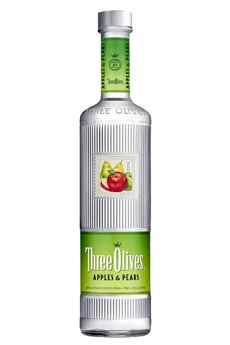 Three Olives Apples & Pears Flavored Vodka