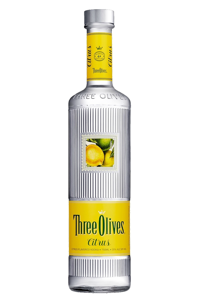 Three Olives Citrus Flavored Vodka