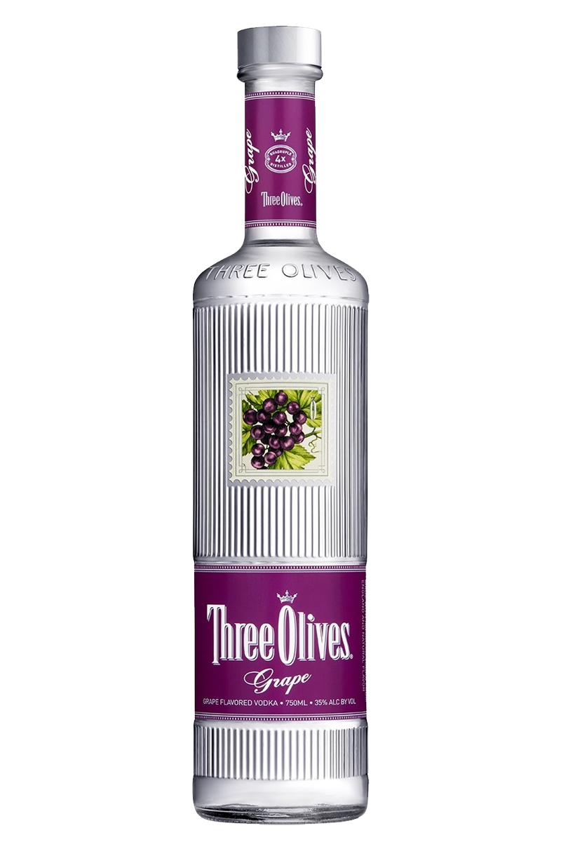 Three Olives Grape Flavored Vodka