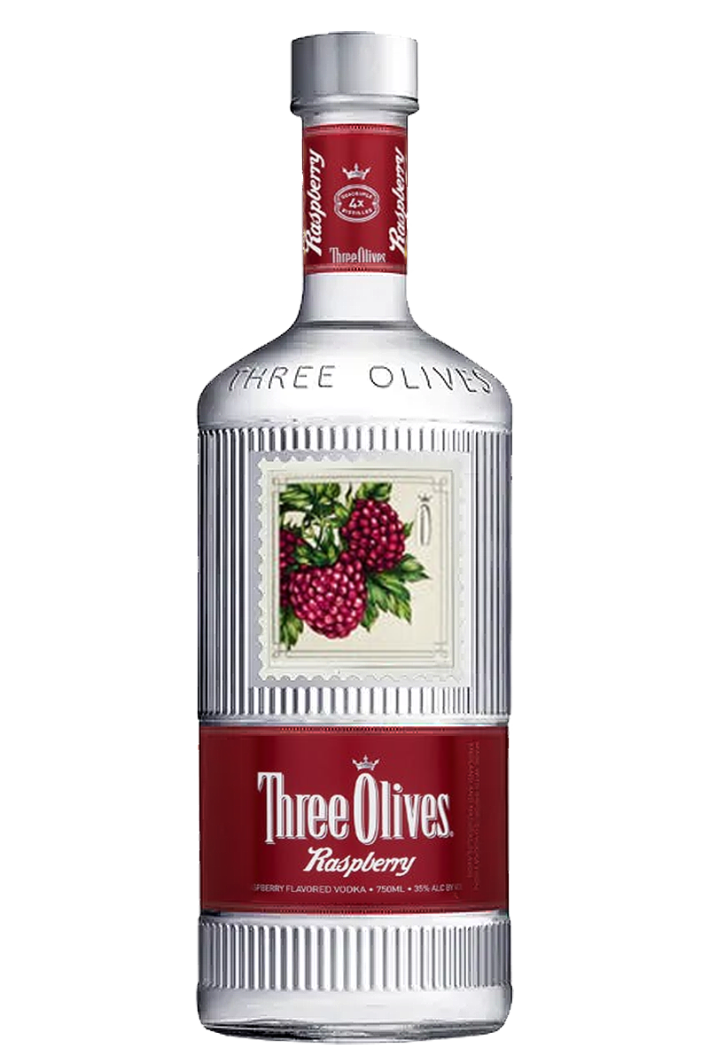 Three Olives Raspberry Flavored Vodka