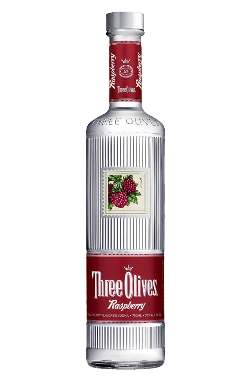 Three Olives Raspberry Flavored Vodka