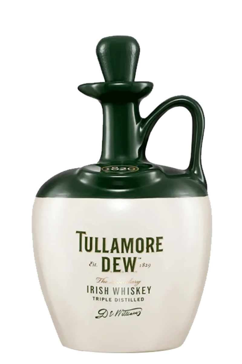 Tullamore Dew Irish Whiskey Crock 750 ML