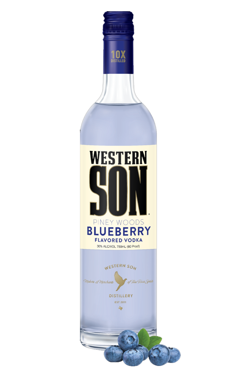 Western Son Blueberry Flavored Vodka