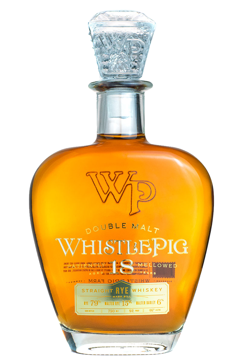 Whistlepig 18 Year Double Malt Straight Rye Whiskey