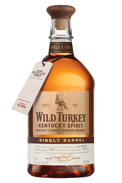 Wild Turkey Single Barrel Kentucky Spirit Straight Bourbon Whiskey