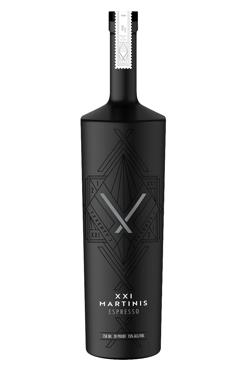 XXI Martinis Espresso Vodka and Cream Liqueur